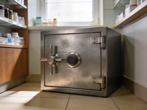 coffre pour une officine